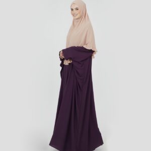 Abaya -Khimar | Mauve