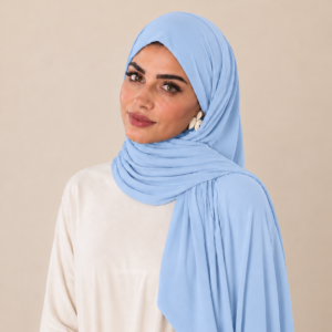Jersey Liquide Soft – Baby Blue