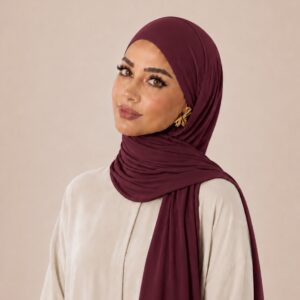 Jersey liquide Breeze – Bordeaux