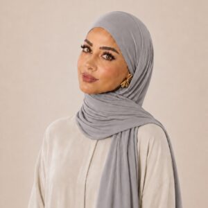 Jersey liquide Breeze – Gris