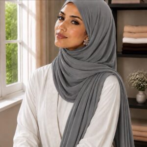 Antiglisse Modal Premium – Gris métal