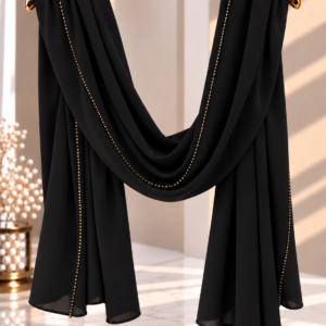 Jersey Premium avec strasse – Noir