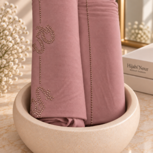 Jersey – bamboo  Rose,bois
