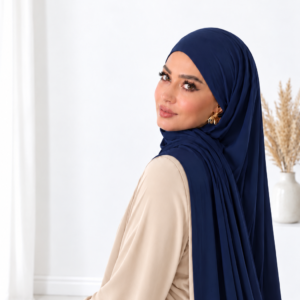 Jersey Bambou – bleu Nuit