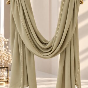 Jersey-Premium  avec strass , vert-pistache