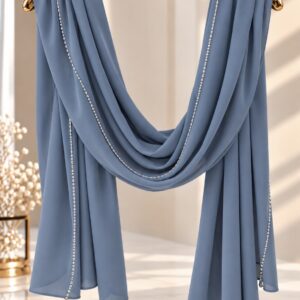 Jersey Premium avec strasse – Bleu Jean