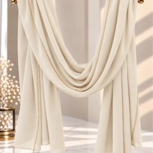 Jersey Premium avec strasse – blanc casse