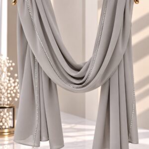 Jersey Premium avec strasse – gris